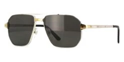 Cartier CT0424S 001 Polarised