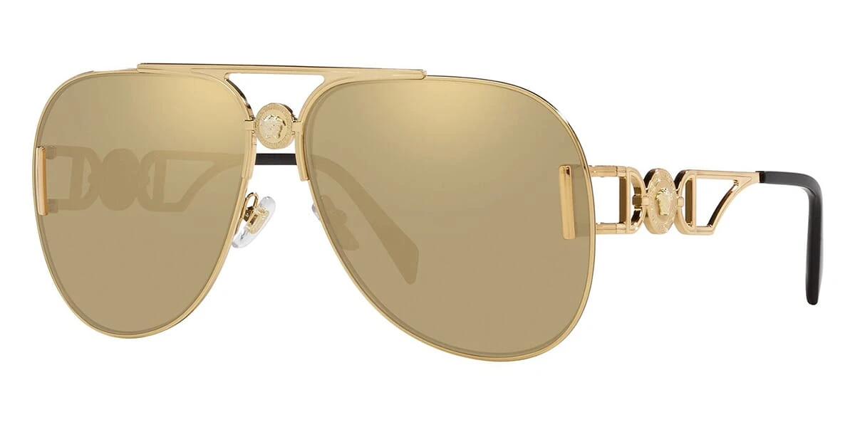 Versace 2255 1002/03 Gold Plated Lens 3 Versace 2255 1002/03 Gold Plated Lens